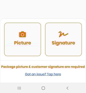 CF Driver app - got an issue