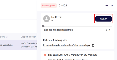 Task list - assign a task
